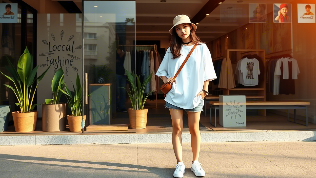 Tampil Trendy dengan Kaos Oversize Lokal: Panduan Mix and Match yang Sempurna