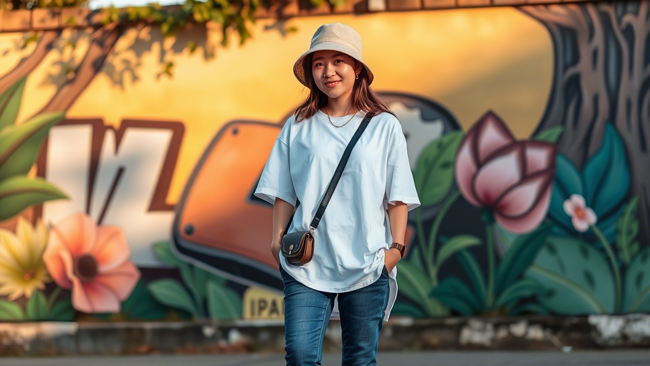 Kaos Oversize Wanita Desain Minimalis Modern: Panduan Tampil Stylish dan Elegan