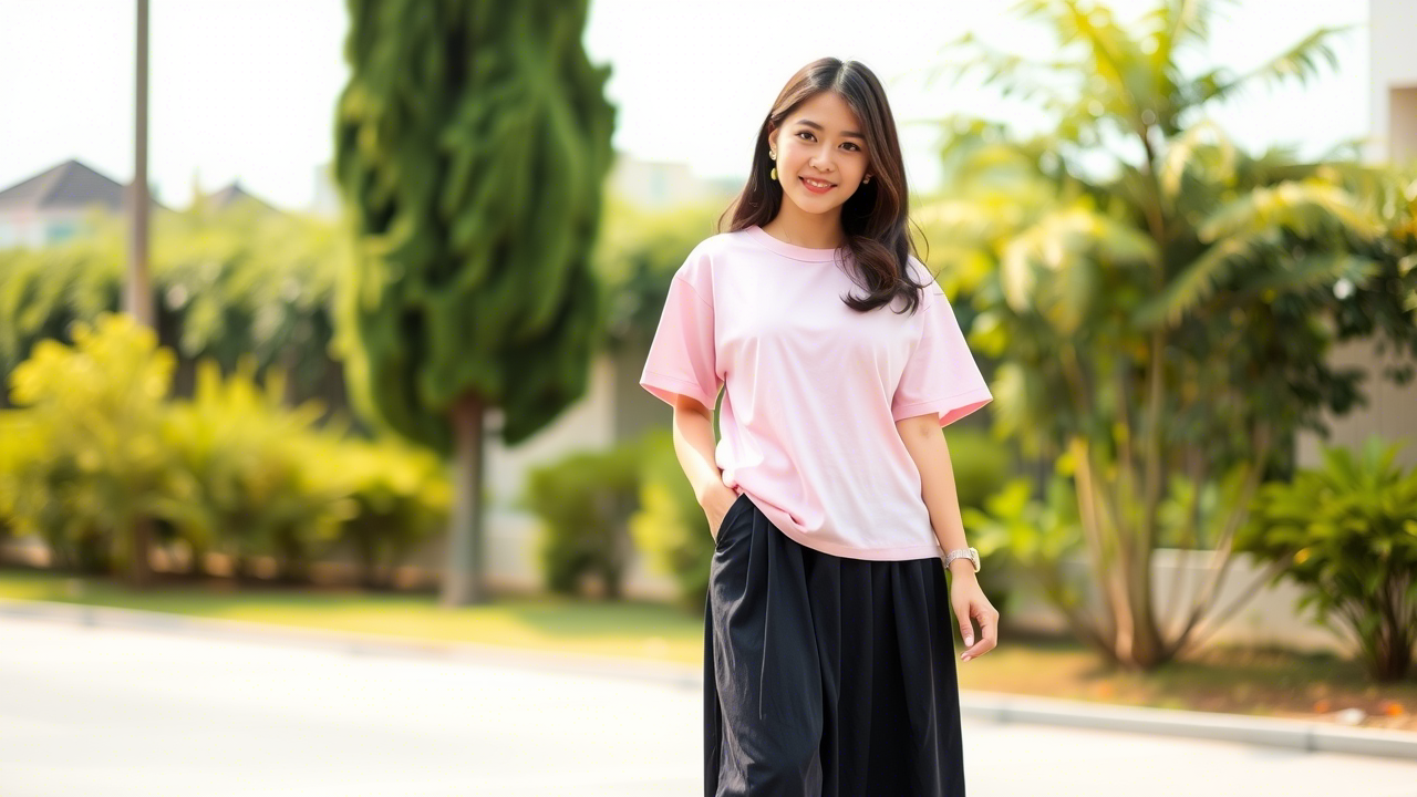 Kaos Oversize Warna Pastel untuk Cewek Remaja – Apakah Ini Gaya Santai Terbaik untukmu?