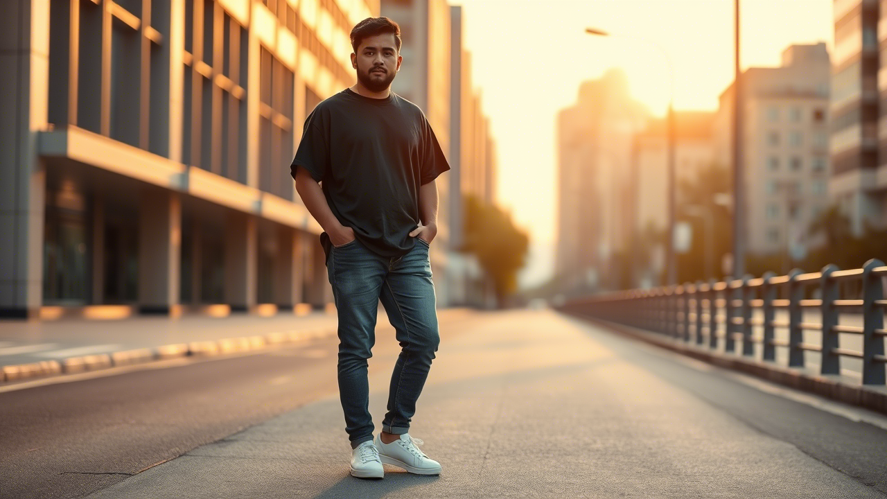 Kaos Oversize Pria Big Size Ukuran Jumbo – Apakah Ini Gaya Santai Terbaik untuk Pria Bertubuh Besar?