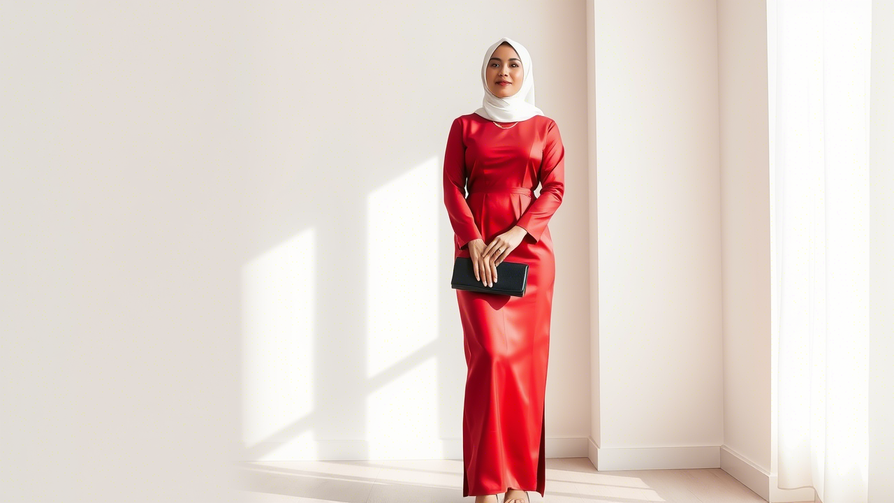 Tips Memilih dan Memadukan Gamis Nyala untuk Tampil Berani, Anggun, dan Menarik Perhatian