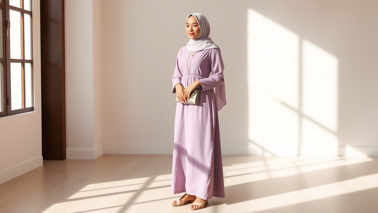 Tips Memilih dan Memadukan Gamis Nibras untuk Tampil Modis, Anggun, dan Nyaman