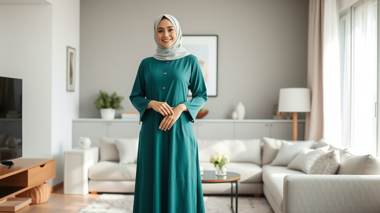Bagaimana Memilih Gamis Emerald Green yang Tepat? Tips dan Trik untuk Tampil Stylish