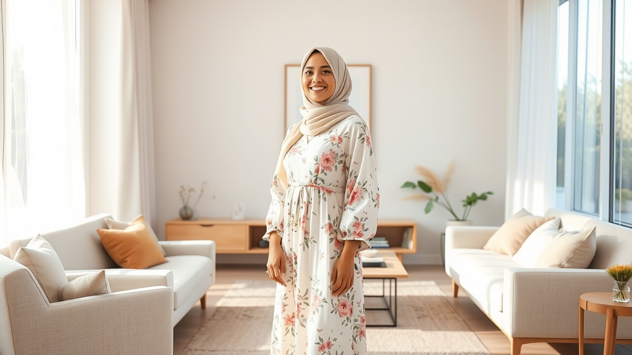 Bagaimana Memilih Gamis Floral yang Tepat? Tips dan Trik untuk Tampil Stylish