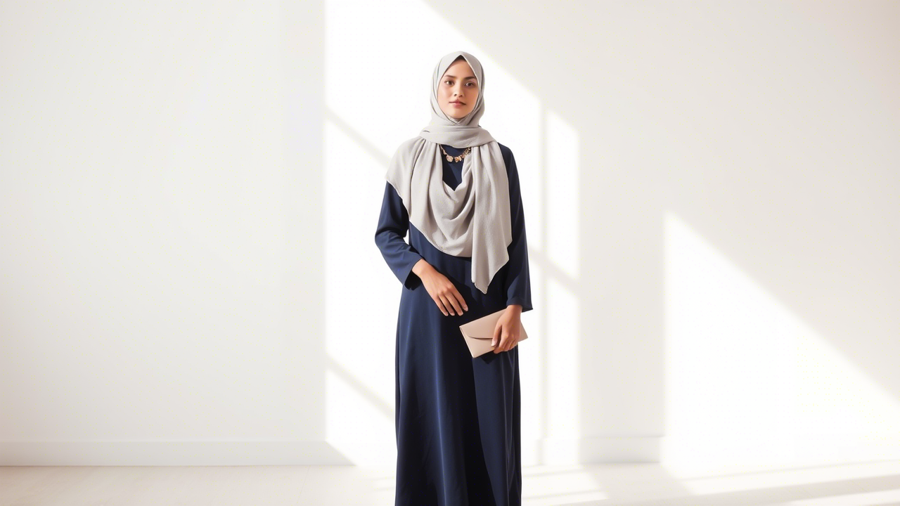 Tips Memilih dan Memadukan Gamis Tunik untuk Tampil Modis, Nyaman, dan Multifungsi