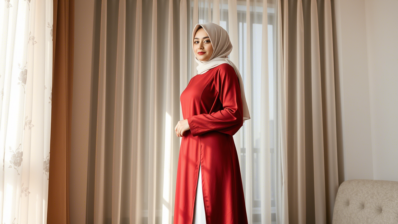 Tips Memilih dan Memadukan Gamis Slit untuk Tampil Anggun, Modis, dan Tetap Syar’i