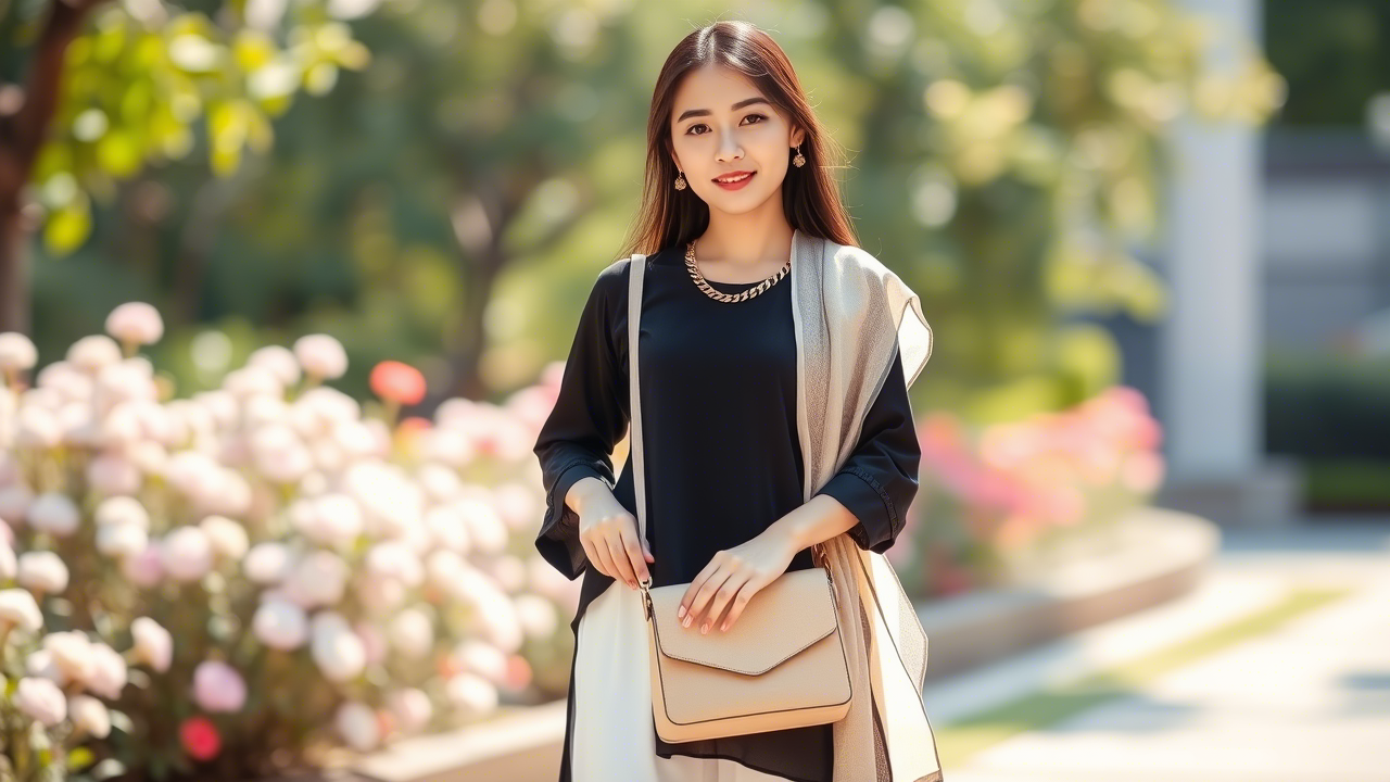 OOTD Baju Kurung Hitam: Inspirasi & Tips Mix and Match yang Elegan dan Versatile