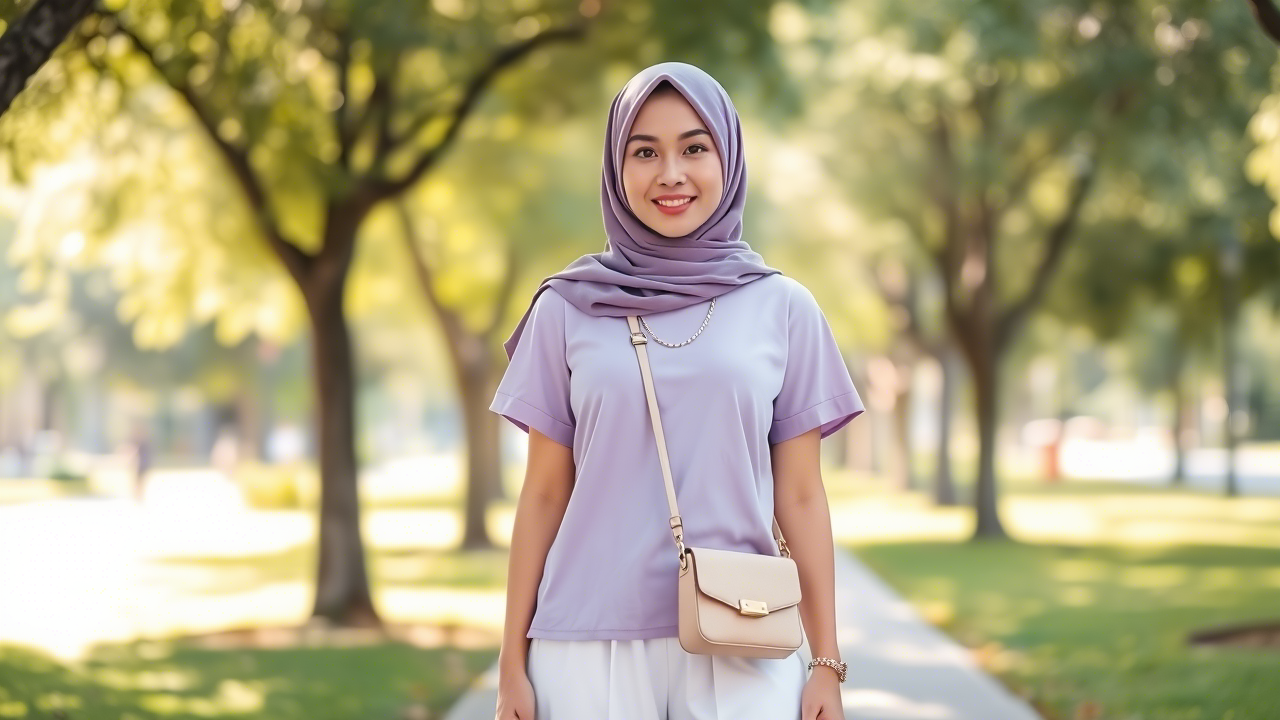 OOTD Baju Lengan Pendek + Hijab: Inspirasi & Tips Mix and Match yang Nyaman dan Stylish