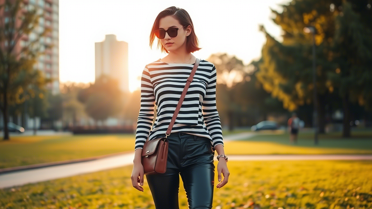 Bagaimana Memilih Paduan OOTD Baju Belang Hitam Putih yang Stylish? Tips dan Inspirasi Gaya Terkini untuk Tampil Bold dan Modern!