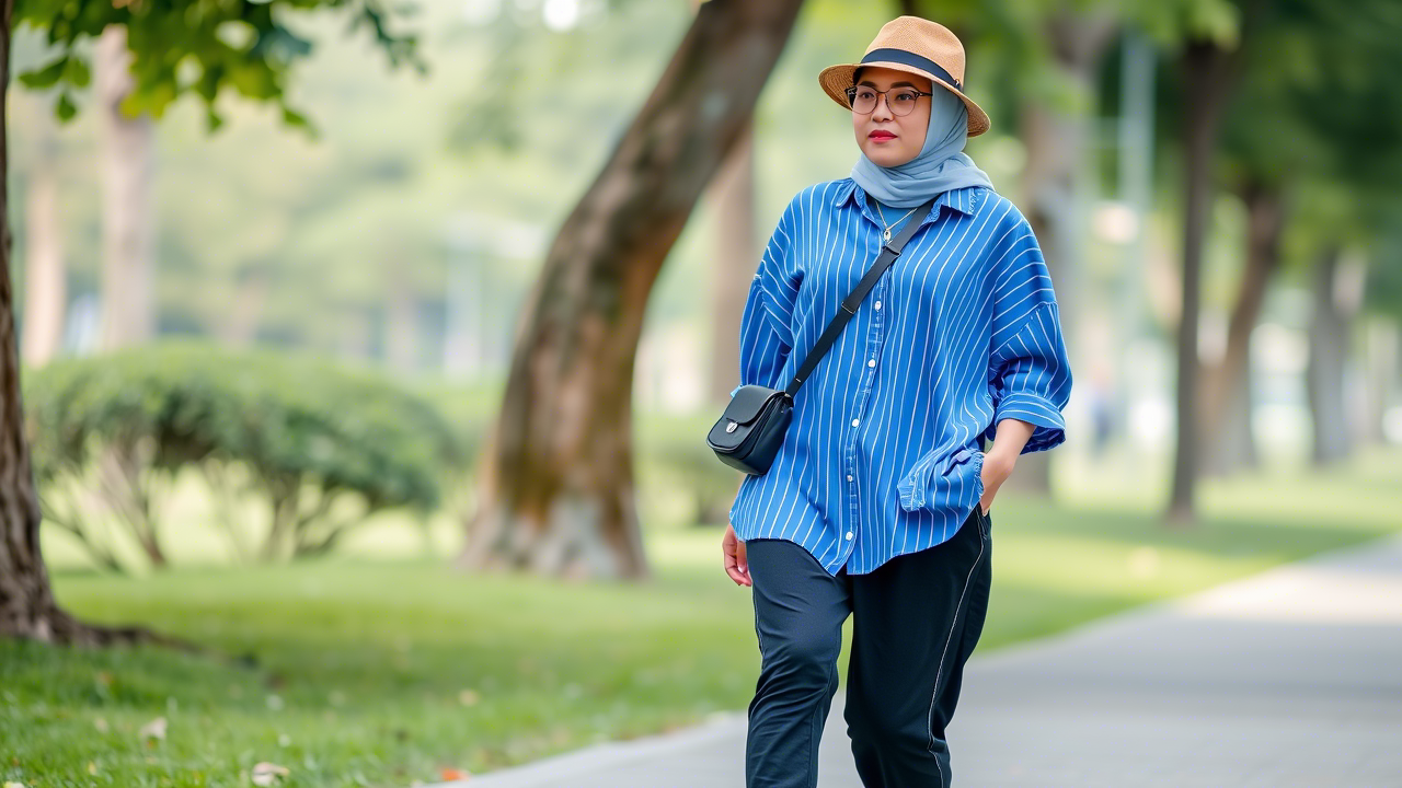 OOTD Baju Stripe: Inspirasi Mix and Match yang Stylish dan Mudah Ditiru