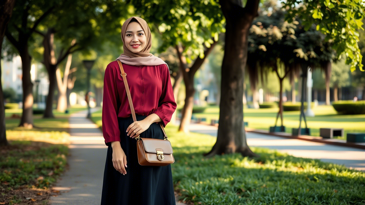 Bagaimana Memilih OOTD Baju Maroon dan Hijab yang Stylish? Tips dan Inspirasi Gaya Terkini untuk Tampil Elegan dan Modest!