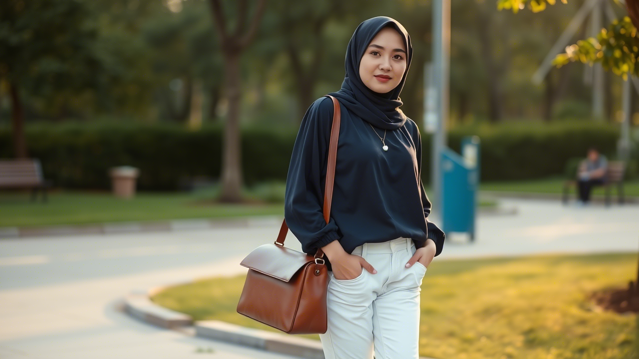 Bagaimana Memilih OOTD Baju Navy dan Hijab yang Stylish? Tips dan Inspirasi Gaya Terkini untuk Tampil Elegan dan Modest!