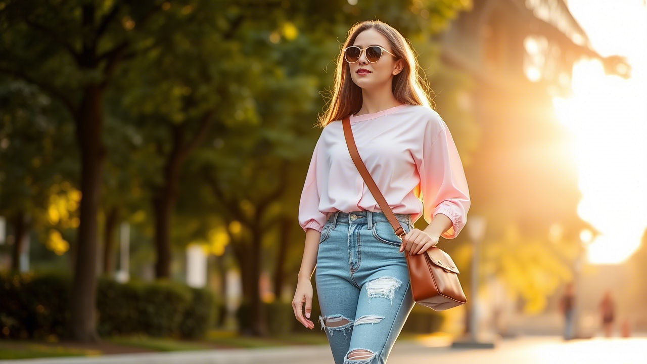 Bagaimana Memilih OOTD Baju Pink Celana Jeans yang Stylish? Tips dan Inspirasi Gaya Terkini untuk Tampil Kasual dan Feminin!