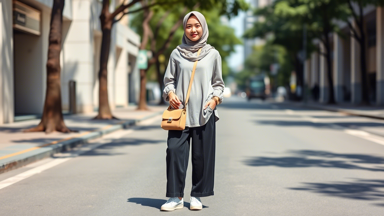 OOTD Hijab Baju Tosca: Gaya Segar & Tetap Modis