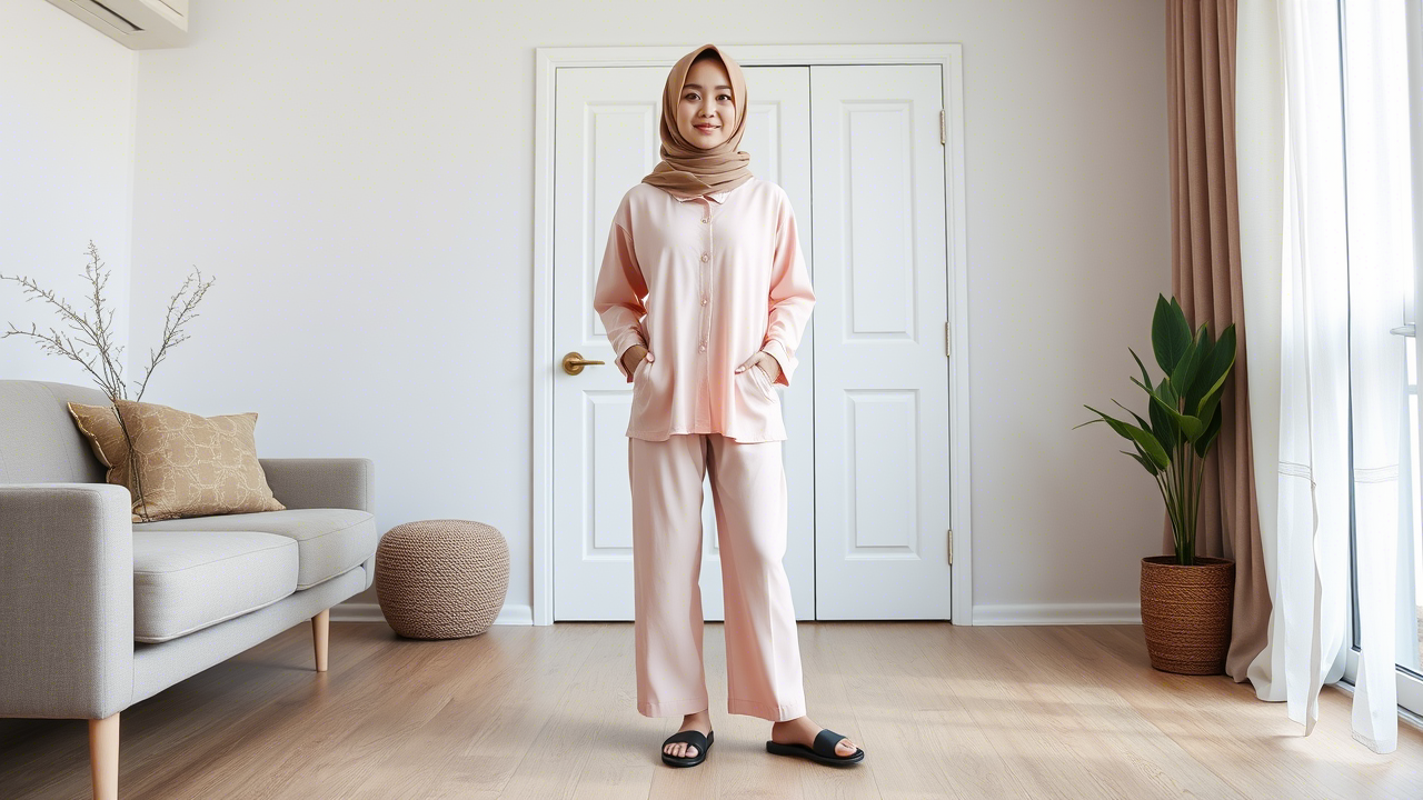 OOTD Baju Tidur Hijab: Stylish, Nyaman & Tetap Sopan untuk Hijabers