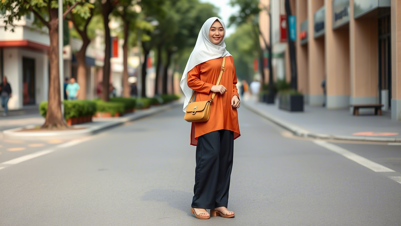 OOTD Baju Warna Terracotta untuk Hijabers: Paduan Warna & Gaya yang Tetap Modis dan Sopan