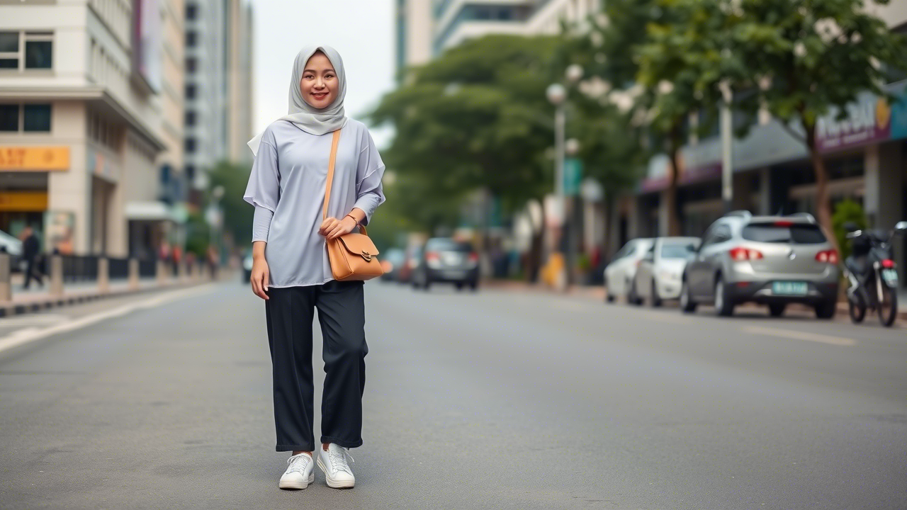 OOTD Baju Ungu Muda untuk Hijabers: Gaya Segar & Tetap Modis