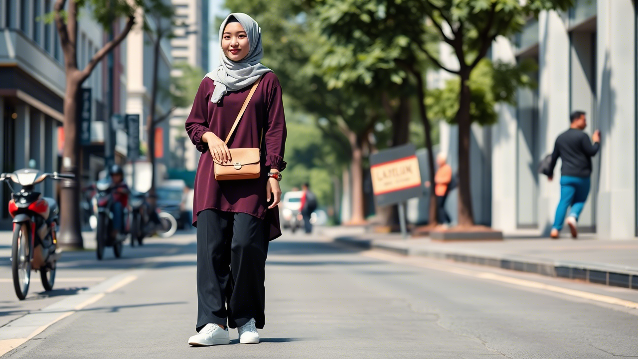 OOTD Baju Ungu Tua: Gaya Elegan & Penuh Karakter