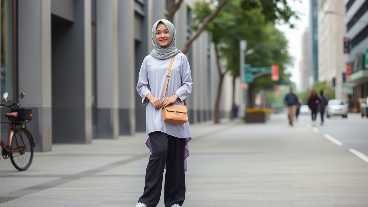 OOTD Baju Warna Ungu: Gaya Elegan & Penuh Karakter