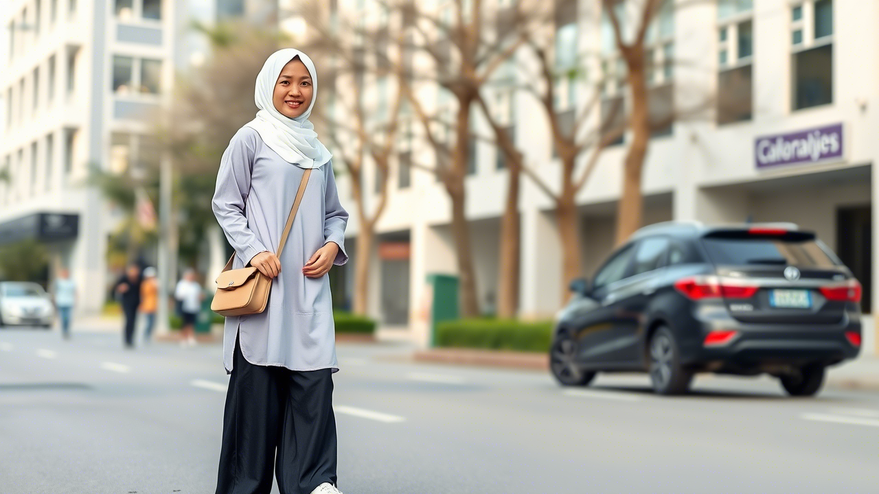 OOTD Baju Warna Ungu Muda untuk Hijabers: Gaya Segar & Tetap Modis