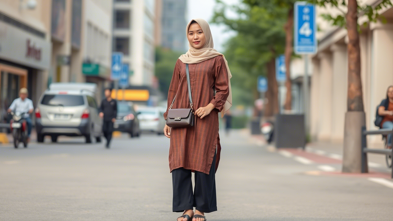 OOTD Baju Vintage: Gaya Nostalgia yang Tetap Modis & Sopan