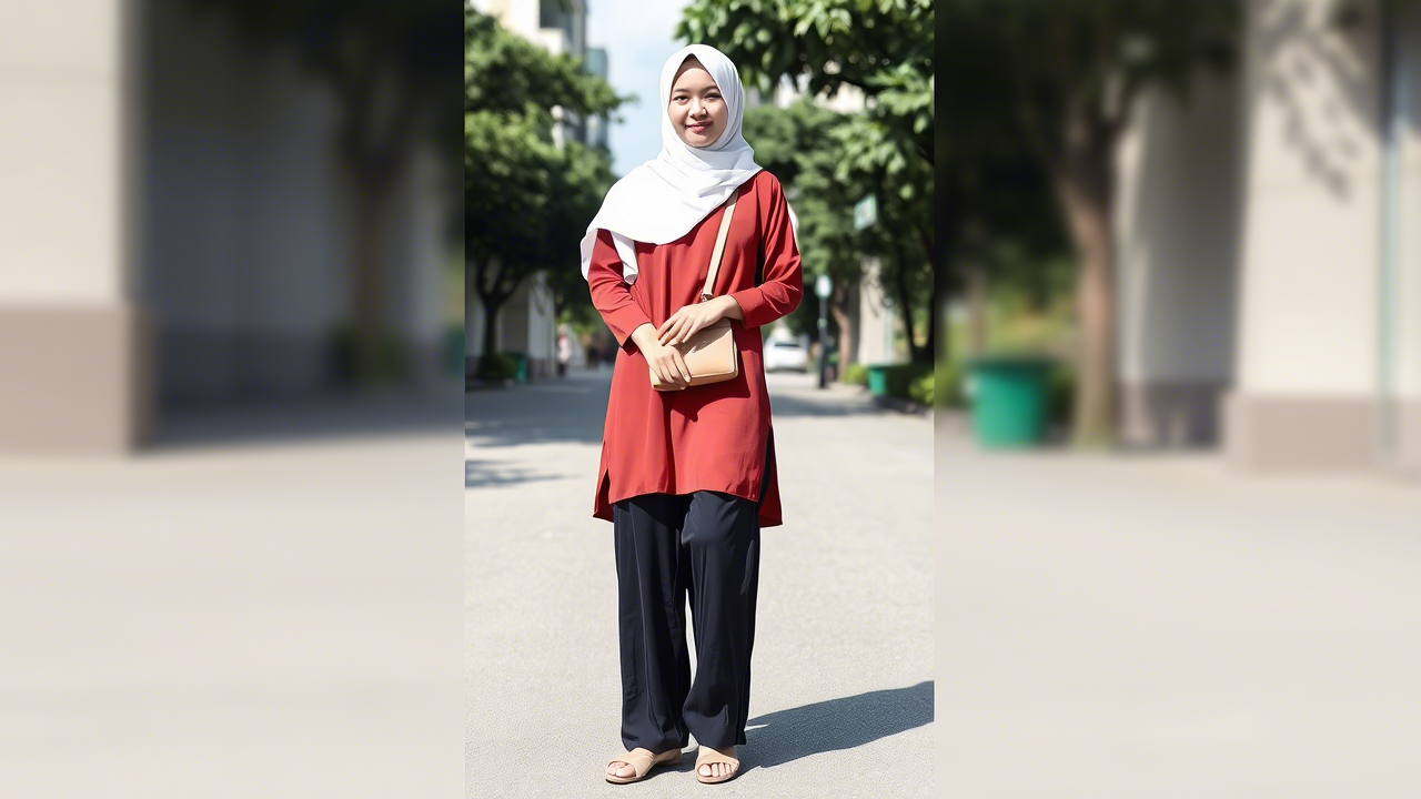 OOTD Baju Warna Bata untuk Hijabers: Gaya Hangat yang Tetap Modis & Sopan