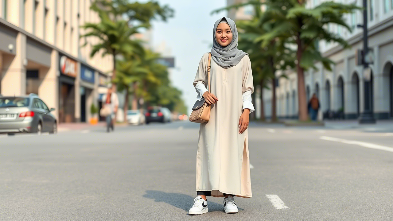 OOTD Baju Warna Cream untuk Hijabers: Gaya Soft yang Tetap Modis & Sopan