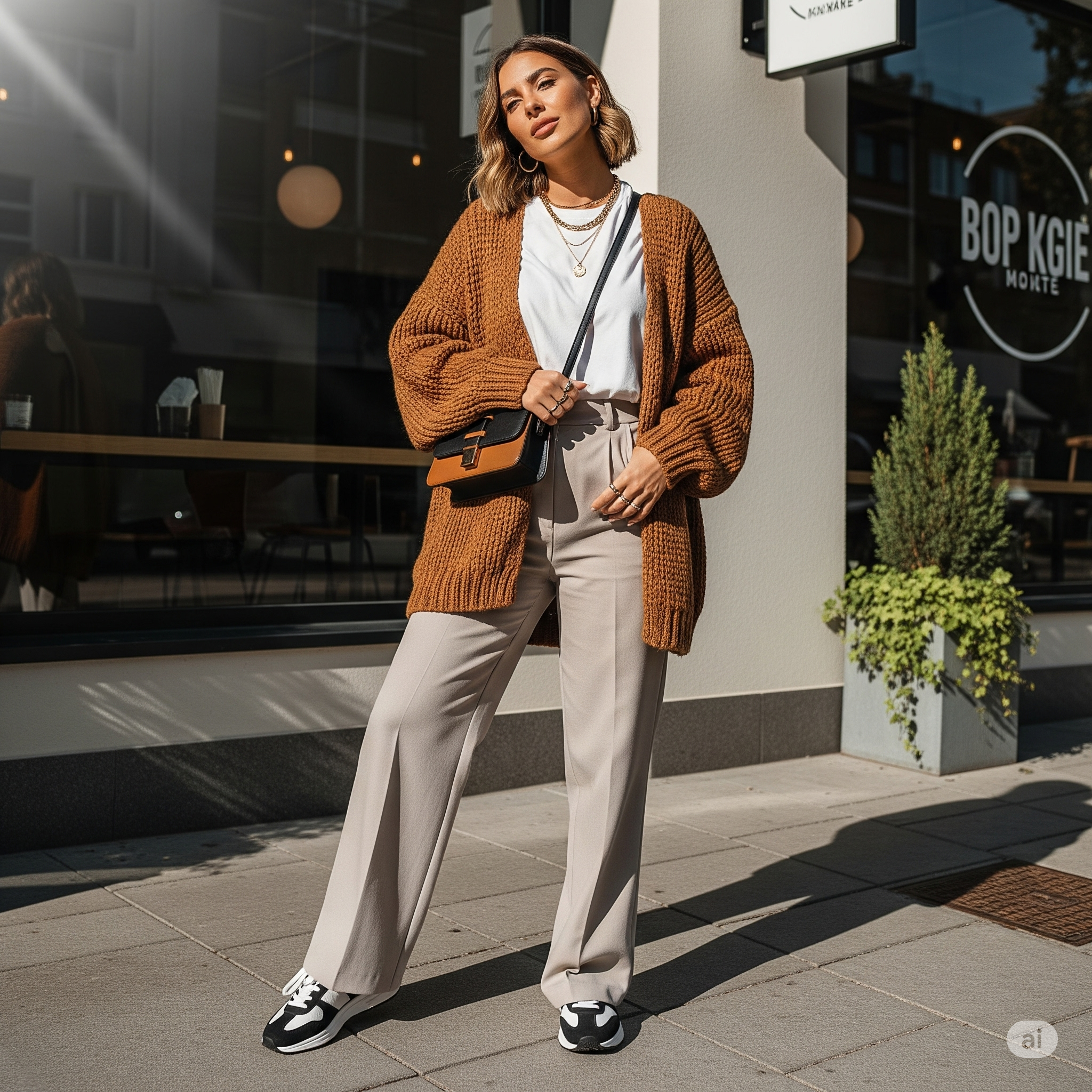 Tips Mix & Match Cardigan dengan Aksesoris dan Sepatu yang Bikin Tampilanmu Instagramable!"