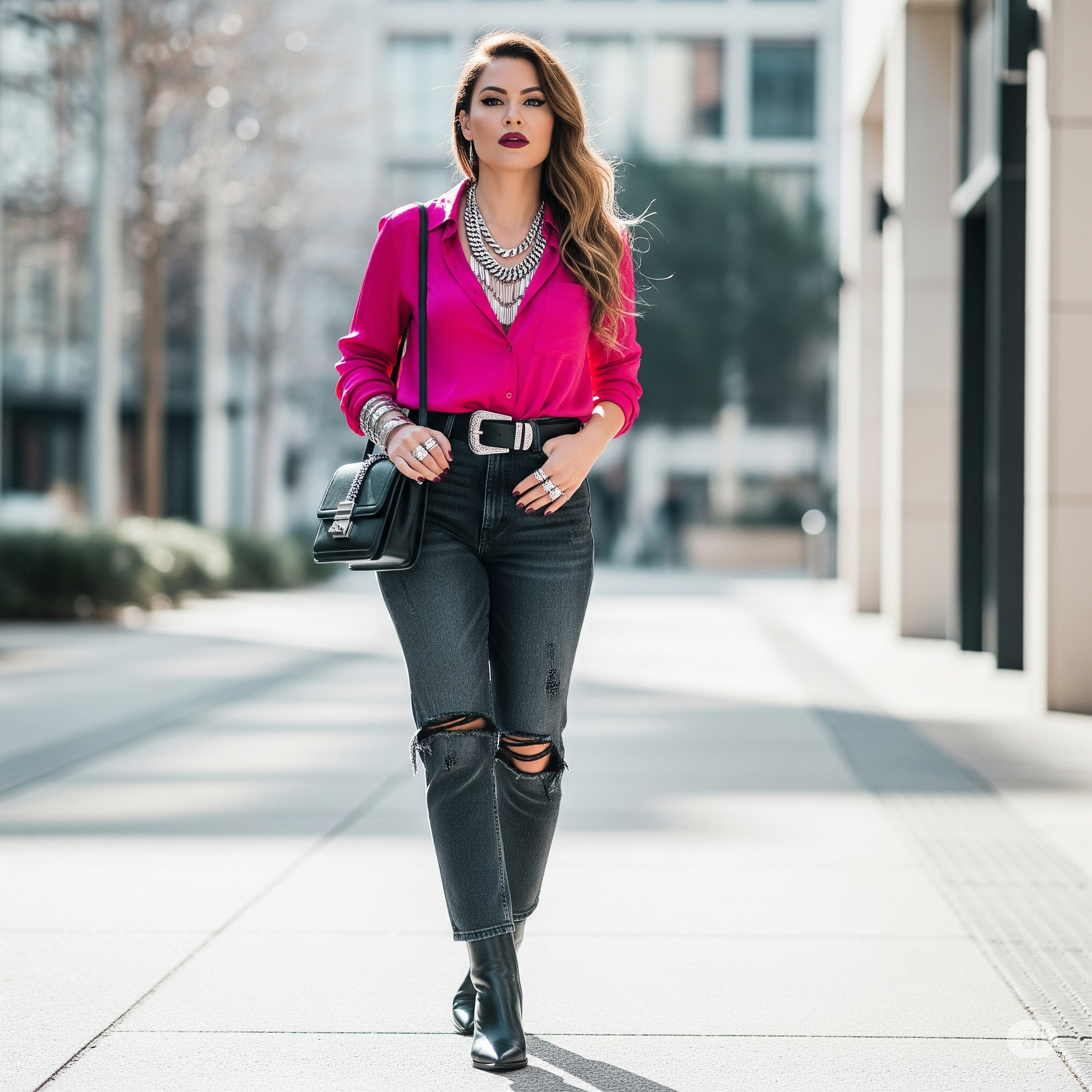 OOTD Kemeja Pink: Inspirasi Styling Feminin, Bold, dan Up to Date untuk Gaya yang Berani
