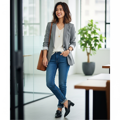 OOTD Baju Kerja Casual Stylish & Profesional di Medan