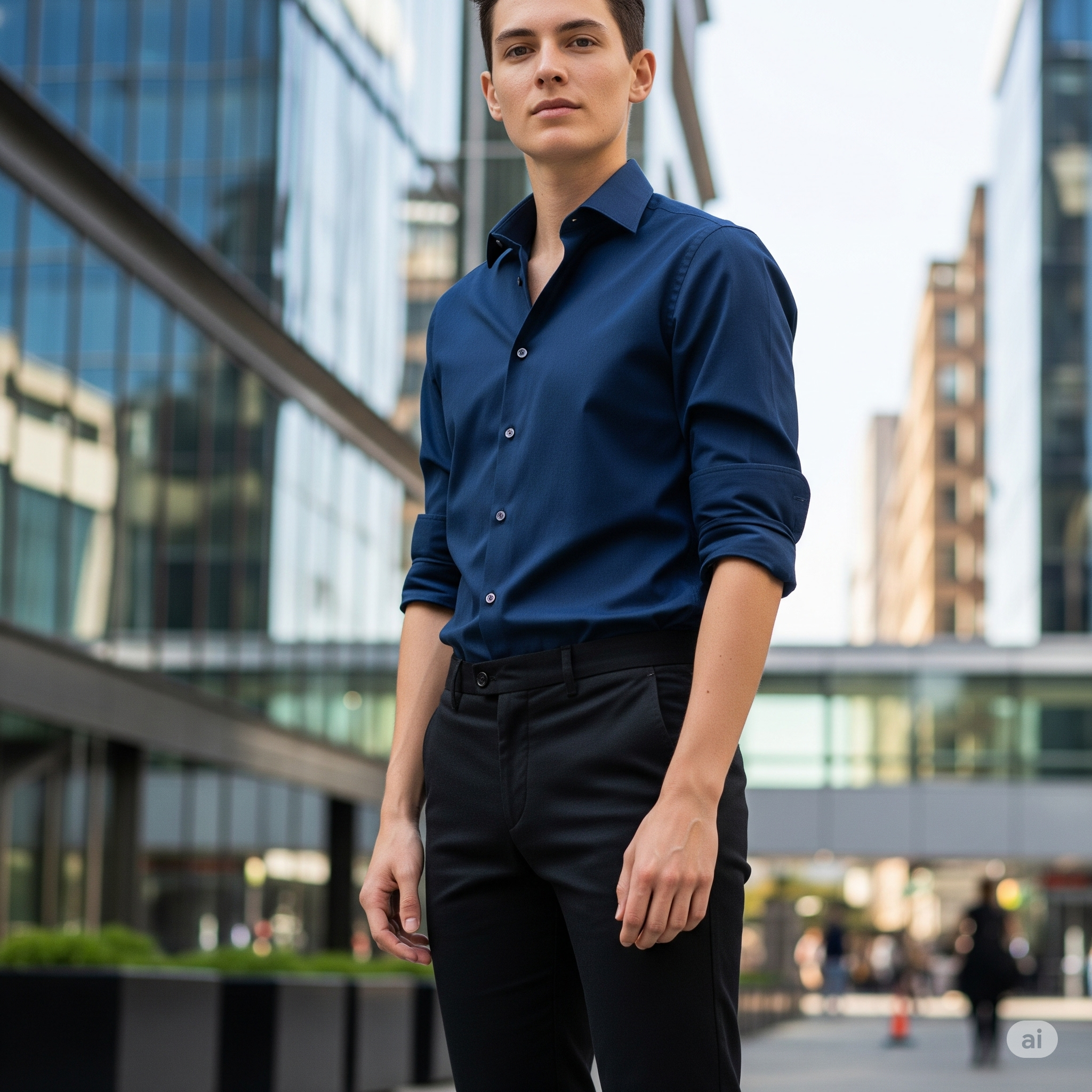 OOTD Baju Navy + Celana Hitam: Inspirasi & Tips Mix and Match yang Elegan dan Versatile