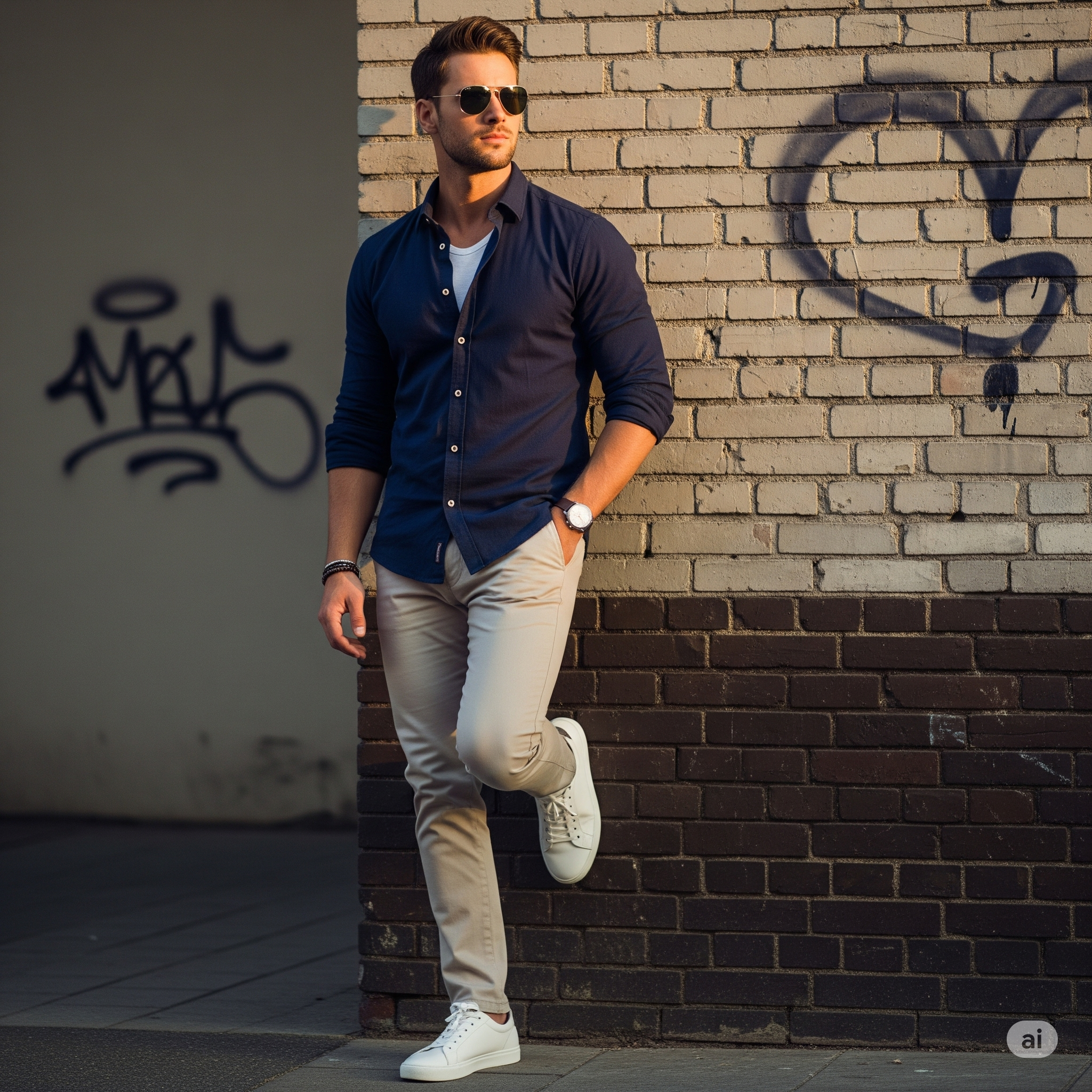 OOTD Baju Navy untuk Cowok: Gaya Santai yang Tetap Rapi dan Kece