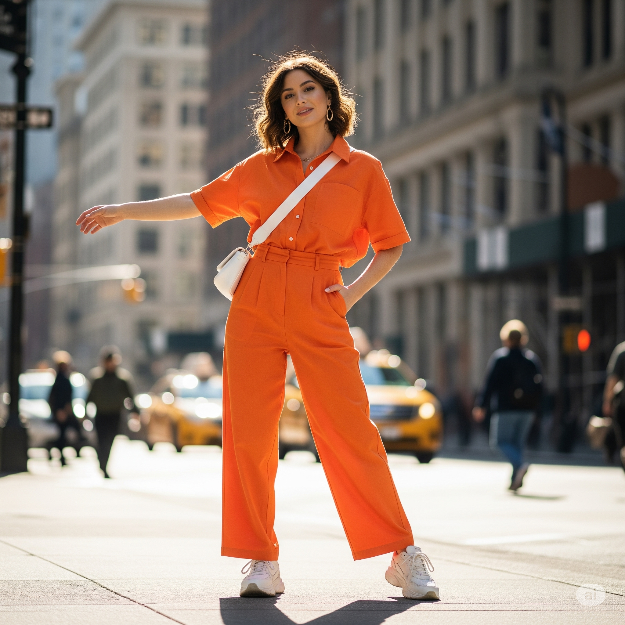 OOTD Baju Orange: Gaya Ceria yang Tampil Beda dan Penuh Energi