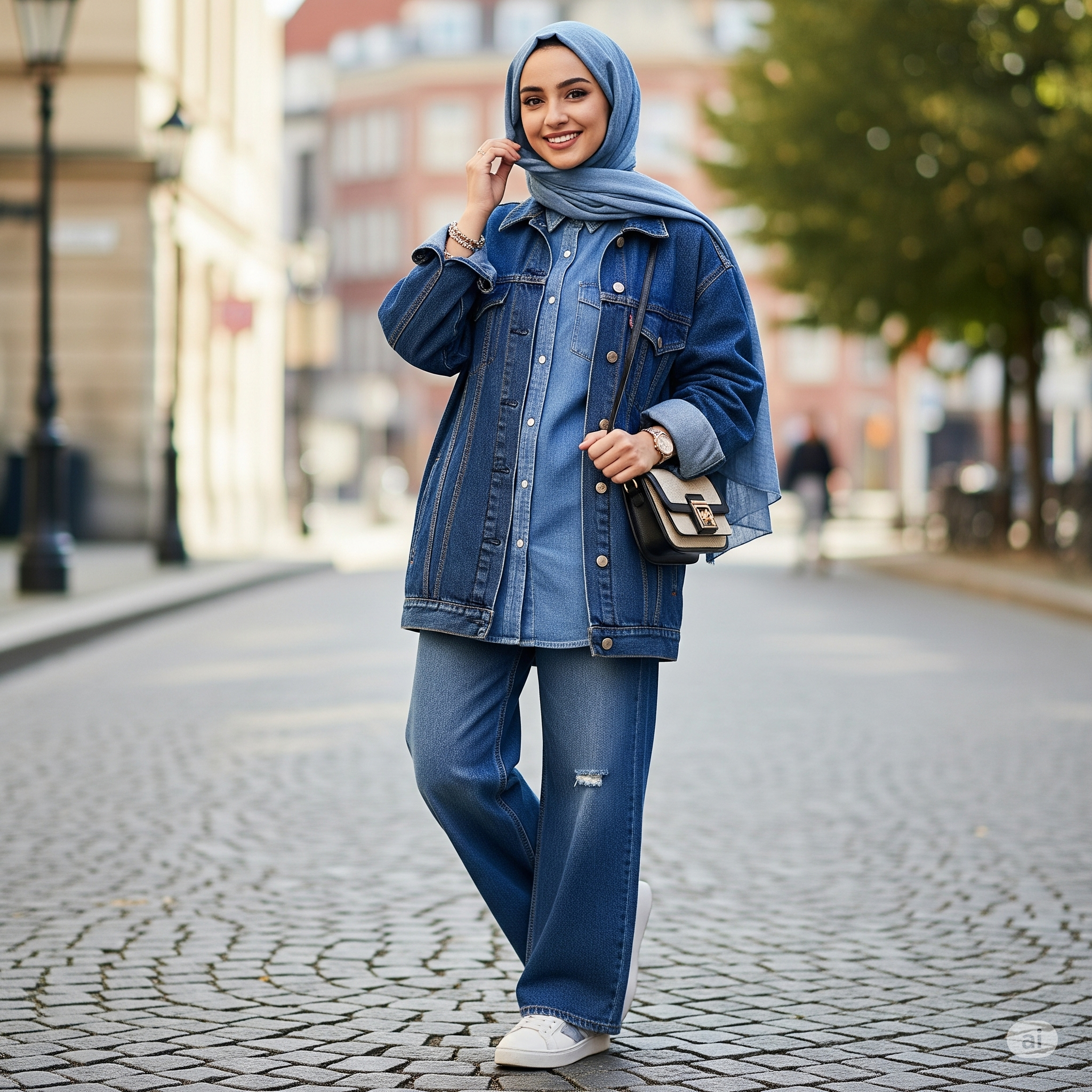 Bagaimana Memilih Paduan OOTD Baju Denim Hijab yang Stylish? Tips dan Inspirasi Gaya Terkini untuk Tampil Modis dan Syar'i!