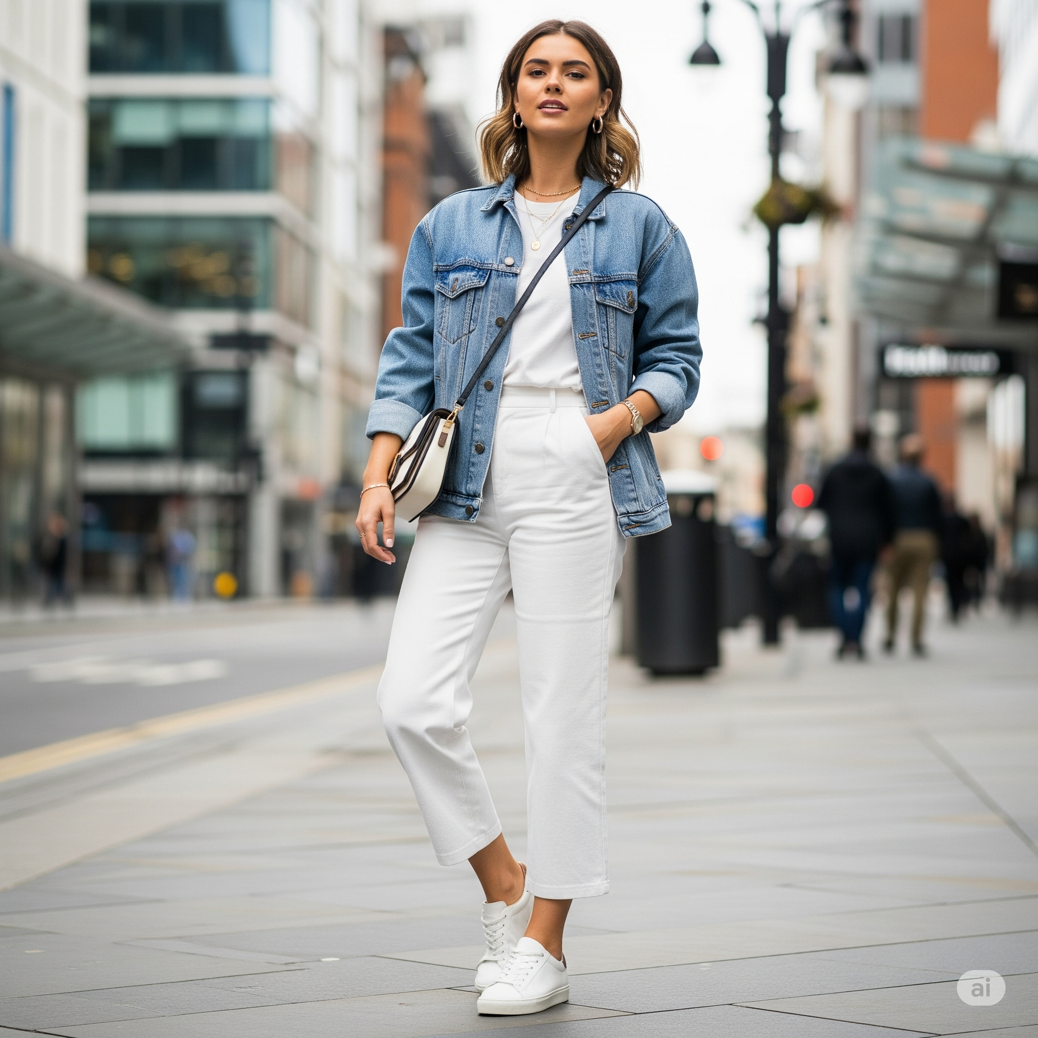 Bagaimana Memilih Paduan OOTD Baju Denim Celana Putih yang Stylish? Tips dan Inspirasi Gaya Terkini untuk Tampil Kasual dan Modern!