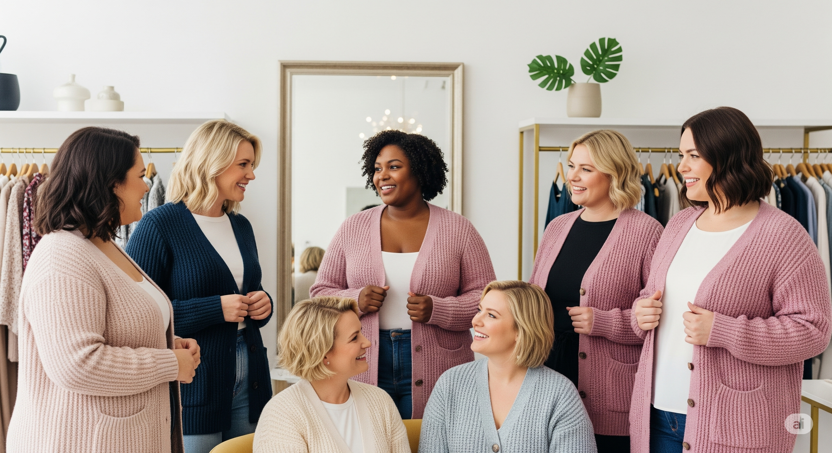 Tips Memilih Cardigan Wanita Ukuran Besar (XL/XXL) yang Nyaman dan Stylish