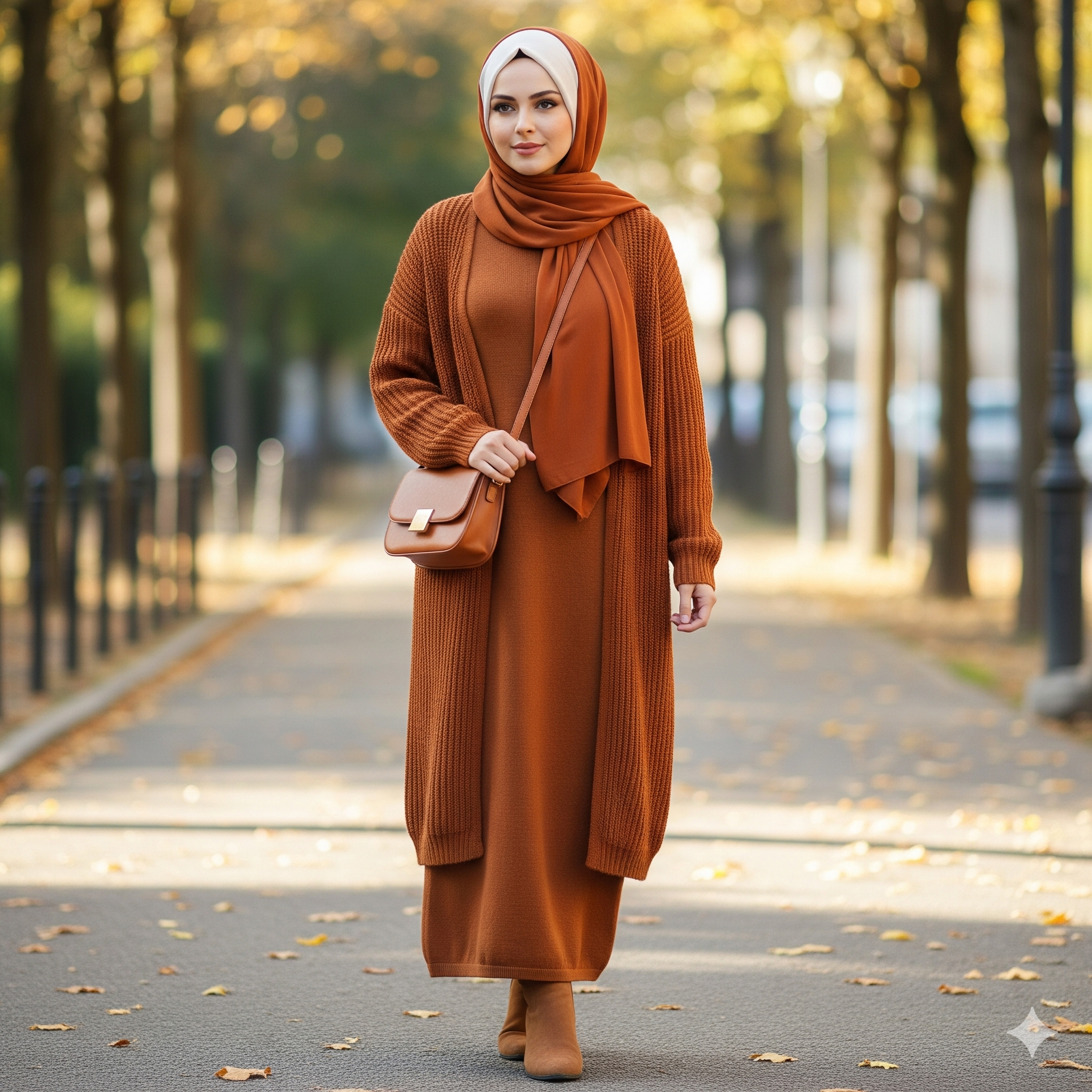 OOTD Baju Rajut untuk Hijabers: Gaya Modis yang Nyaman dan Tetap Syar’i