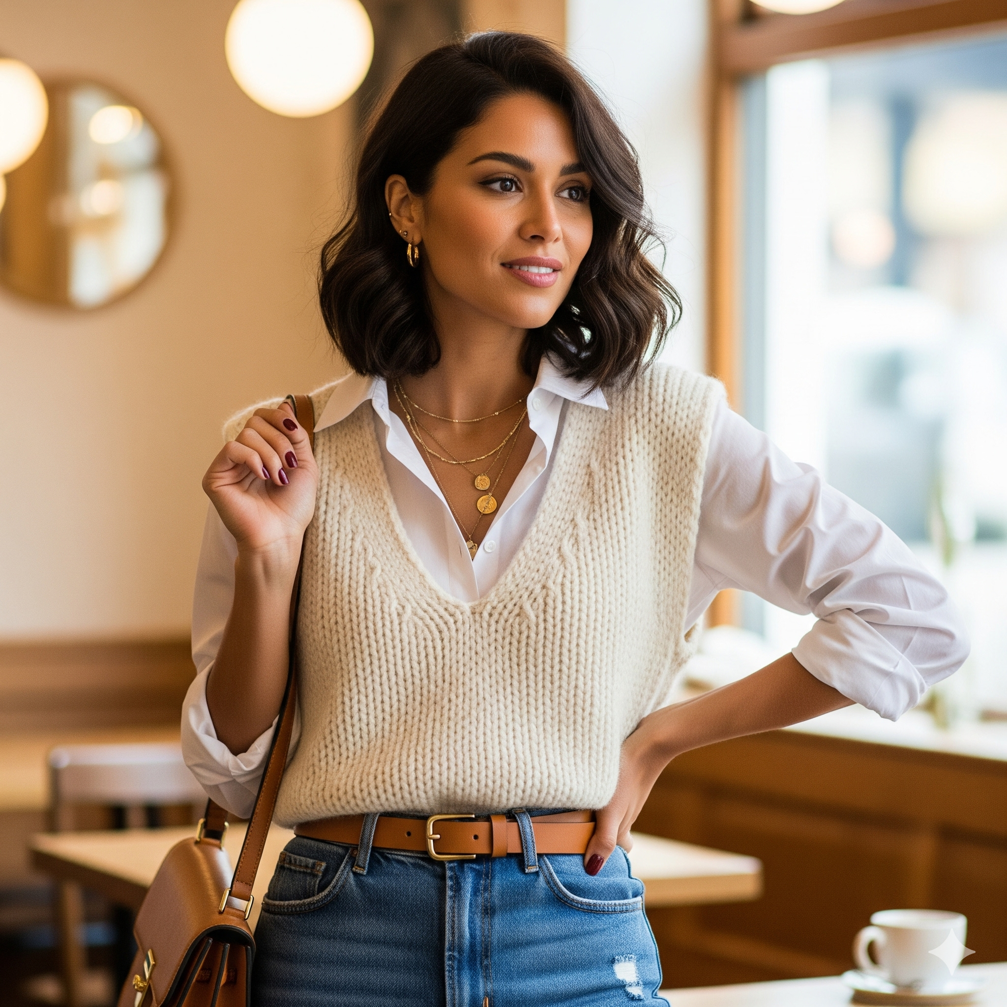 OOTD Baju Rompi Rajut: Gaya Casual yang Stylish dan Cocok untuk Segala Musim