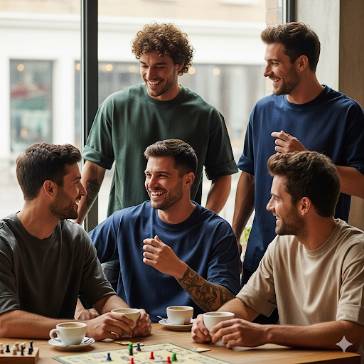 Kaos Oversize Pria Premium Cocok untuk Hangout – Apakah Ini Gaya Santai Terbaik Saat Nongkrong Bareng Teman?