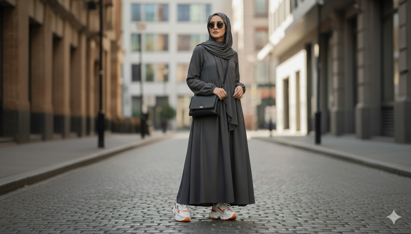 OOTD Hijab Abu Tua? Ini Dia Sepatu yang Bikin Penampilanmu